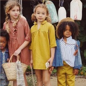 Mabo Mae Dress – Olive Oil Linen